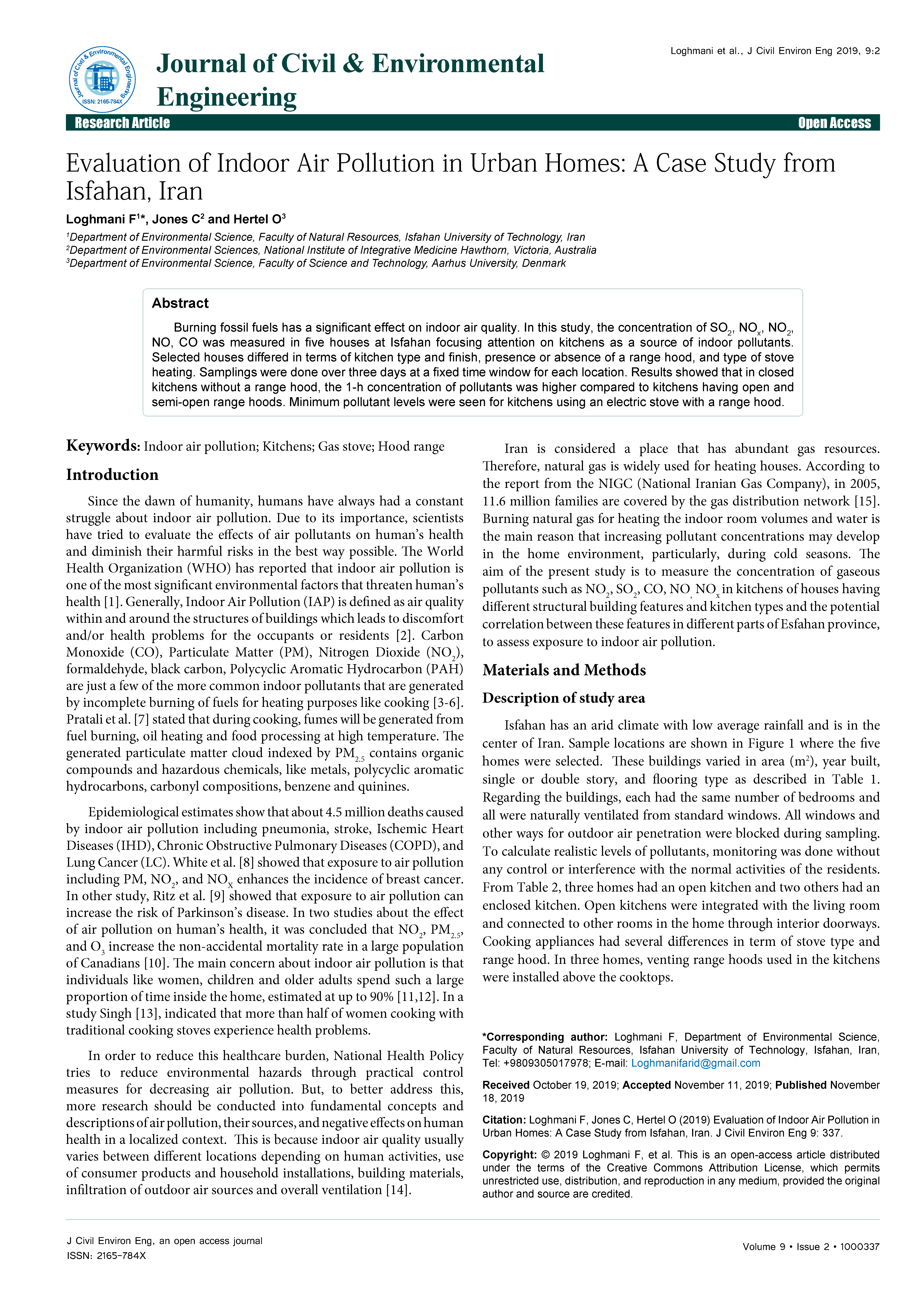 Sample engineering article page 1