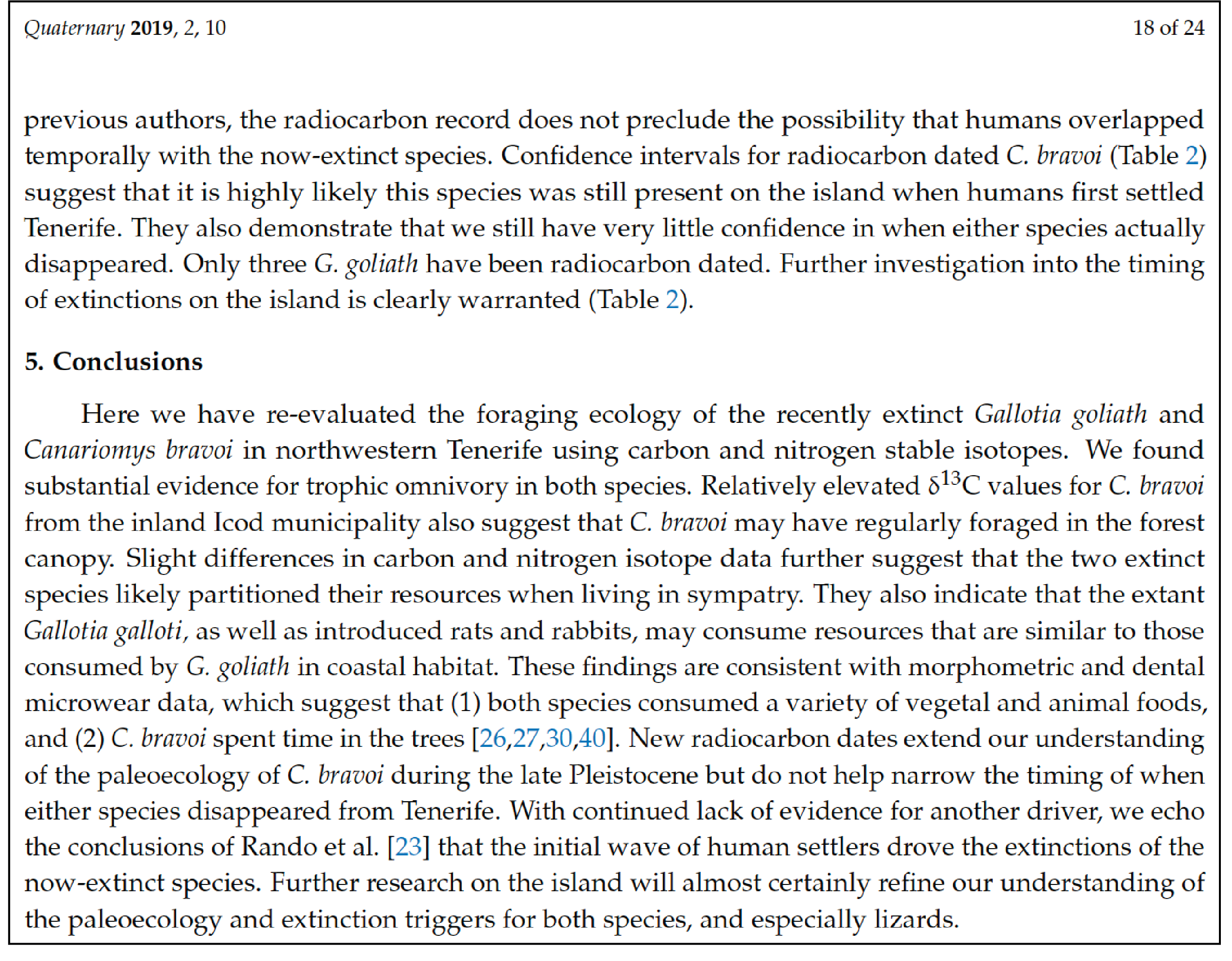 Example conclusion