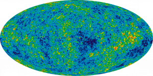 The map is blue with slight bright spots of green/yellow