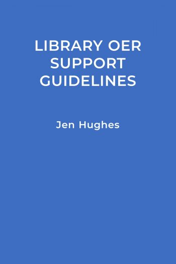 Cover image for Library OER Support Guidelines